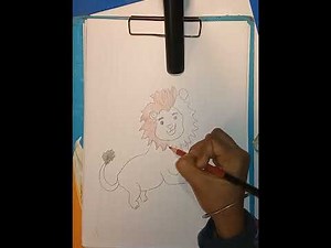 how to draw lion 🦁🦁||drawing lion easy step|| pencil drawing lion 🦁🦁 🎨🖌️😍✨|| pencil art
