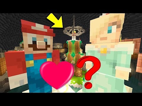 DOES MARIO LOVE ROSALINA?! [FLIRTING] - Super Mario Series - (Minecraft Switch) [258]