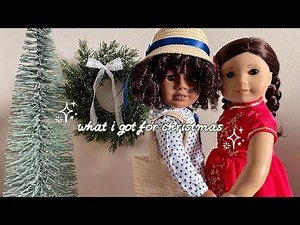 what i got for christmas (american girl edition)