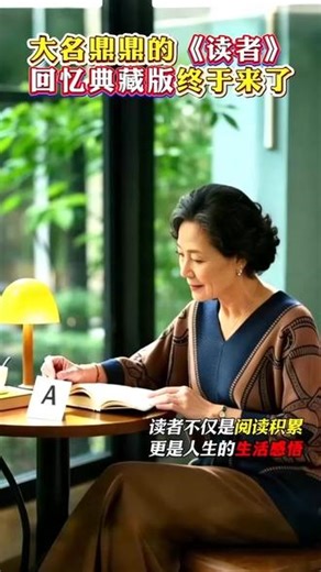 大名鼎鼎的《读者》回忆典藏版来了！收集了历年优秀文章，篇篇经典，百读不厌！！#读者 #情怀 #好书分享