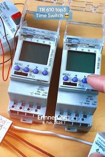 Zeitschaltuhr TR 610: Einfache Programmierung für Profis