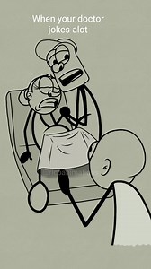 When your doctor jokes alot! 🤣 #comedy #viral #funny #memes #foryoupage #trending #funnymemes #fyp #rico #animations #foryou | Rico Animations