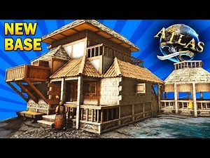Atlas BASE BUILDING DESIGN New Base Atlas Early Access Gameplay Ep 6