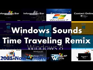 Windows Sounds 3.1-11 Time Traveling Remix (2021 Edition)