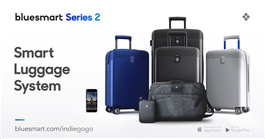 Bluesmart Series 2: Smart Luggage System by Bluesmart - Indiegogo