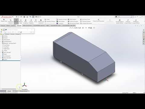 Ahmed's Body modelling in Solidworks || Car design using Solidworks