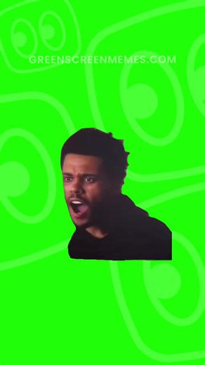 Weeknd Meme Green Screen Magic