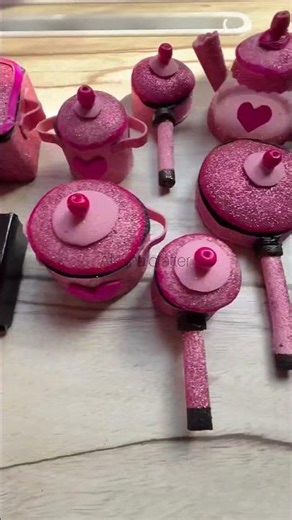 Diy kitchen set🥰#shorts #diy #craft