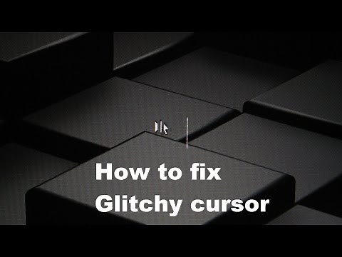 How to fix Corruped mouse cursor