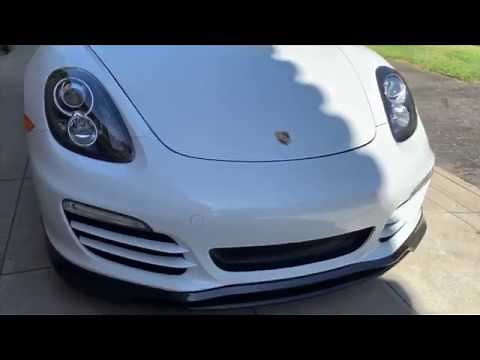 Porsche 981 Boxster DIY Radiator Grill Mesh Tutorial