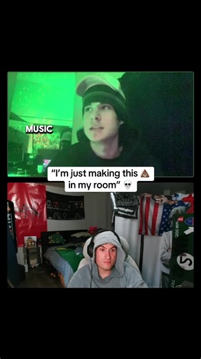 “I’m just making this 💩 in my room” 💀 #indie #beats #interview