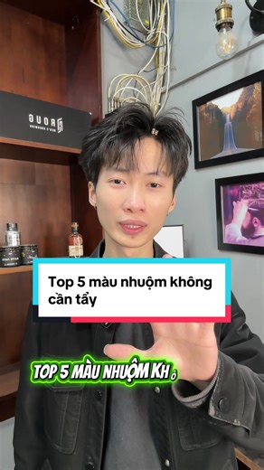 Top 5 màu nhuộm không cần tẩy #rougmensgrooming #roug #tocnamdep #anhdo #xuhuong