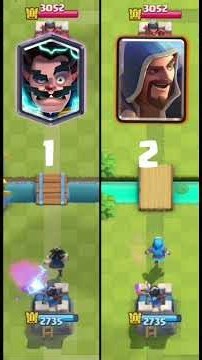 Electro Wizard vs Wizard. Who won #clashroyale #electrowizard #vs #wizard #shots