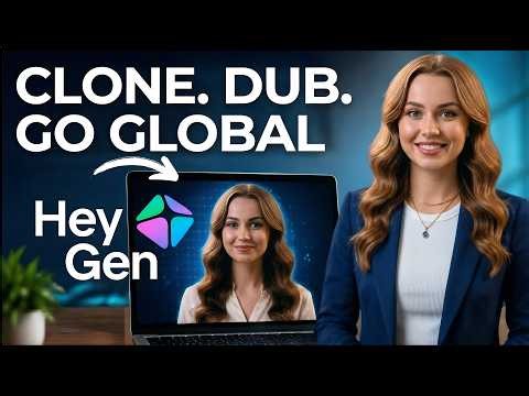 HeyGen AI: Create AI Avatar Videos, Dub Content, and Generate at Scale (Masterclass 2026)