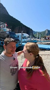 Taking the Camper Across Lake Koman. 🚐🇦🇱 #rvtravel #albania