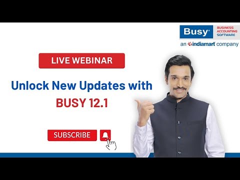 Unlocking Exciting New Features in BUSY 12.1 | BUSY