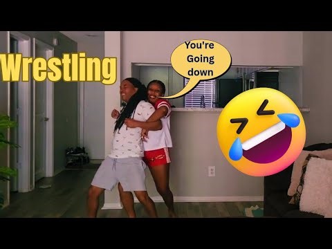 [4k] Couple Wrestling Escape Challenge|Can he Escape the Scissors?Fitness Exercise hi