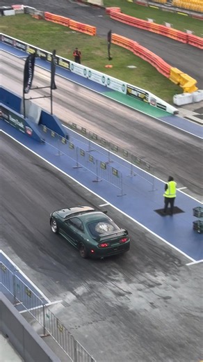 SUPRA UNLEASHED! 🔥 Roll Racing Action at GTR Festival #gtrfestival #toyotasupra #supra #supramk4