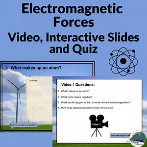 Electromagnetic Forces / DIGITAL/ Video, Questions and Quiz