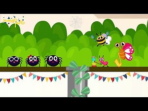 ترانه‌های کودکانه فارسی | عنکبوت کوچولو | Persian Farsi Kids Songs | Farsi Itsy Bitsy Spider