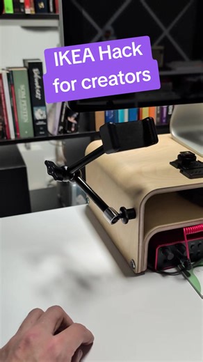 Quick IKEA Hack for creators: Use a 3/8