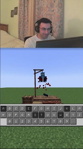 minecraft hangman is absolutely insane...