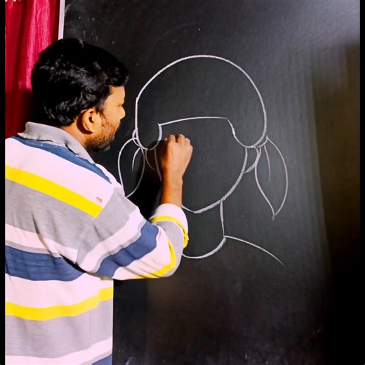 178K views · 1.4K reactions | Girl drawing from number #kids #drawing #artist #art #howto #tutorial | Art India | Facebook