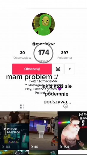 maciek VR na TikTok