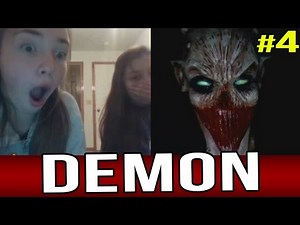 Demon Scare Prank on Omegle #4 [Omegle Reactions]
