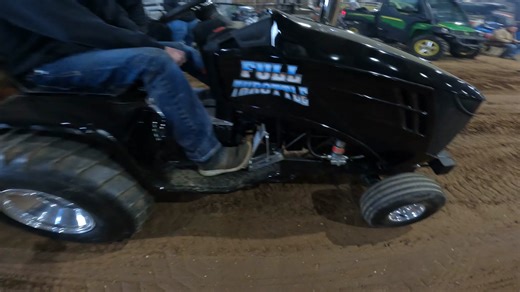 Full Throttle - Diesel Garden Tractor #gardentractorpulling #diesel | Pulling with Garden Tractors