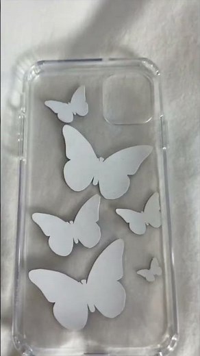 3 ways to customize your clear phone case #Mkekecase #shorts