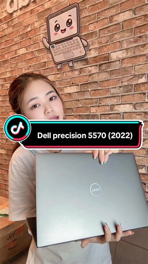 Dell Precision 5570 (2022) – Mobile Workstation CPU: Intel Core i9-12900H (14 nhân 20 luồng) RAM: 16GB DDR5 SSD: 512GB NVMe VGA: NVIDIA RTX A2000 Màn hình: 15.6 inch UHD  4K sắc nét Thiết kế nhôm nguyên khối cao cấp, mỏng nhẹ chuẩn workstation Wi-Fi 6E, Thunderbolt 4, bàn phím LED #dell #precision #5570