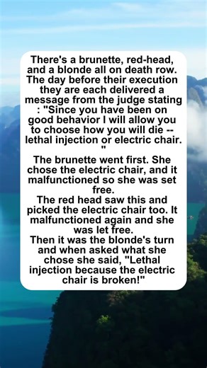 Broken Chair #punishment #blonde #funny #choice #comedy #jokes #humor #smart #trick #shorts