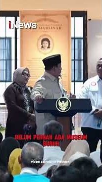 Resmikan Museum Marsinah, Prabowo: Museum Buruh Satu-satunya di Dunia!