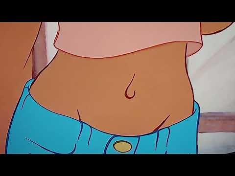 Nani Pelekai's Belly Button Close Up