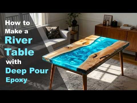 Deep Pour Epoxy Table | Easy DIY Tutorial