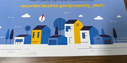 Butler County offers property alerts to inform homeowners of fraudulent claims