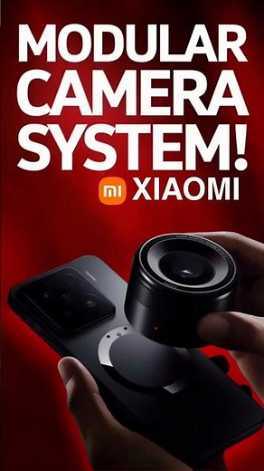 Xiaomi New Concept Phone #ModularPhone #ModularCamera #XiaomiConcept#MobileTechnology#XiaomiMWC2025