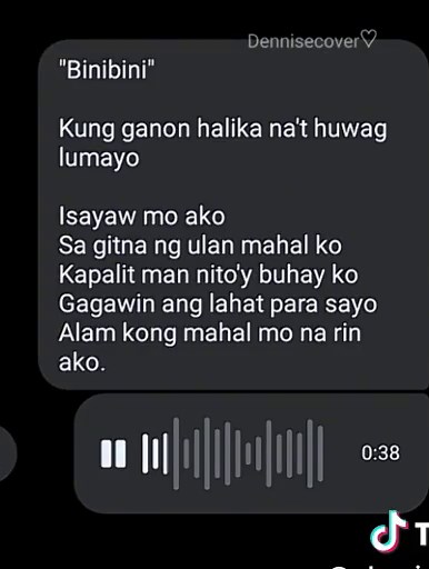 binibini // dencover. ♡[]#vm #cover #viral #denniesing #foryoupage