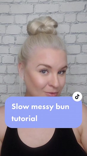 Slow Messy Bun Tutorial: Easiest DIY for Thin and Fine Hair
