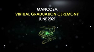 Congratulations to our soon-to-be graduates! You persevered, you made it, and you have done us proud! You have completed your studies amidst a pandemic that swept across the world and is still here with us today. In the interest of safety - yours, ours, and our respective loved ones, we will celebrate your achievement in a virtual ceremony. All graduation ceremonies will take place online on 5th June 2021 from 10h00 – 11h00am. Be sure to check your MANCOSA student email account for more details 
