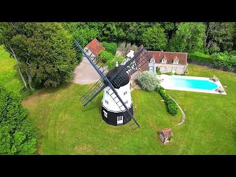 Cobstone Windmill - Turville - The Filming Location of Chitty Chitty Bang Bang - DJI Mini 3 - 4K