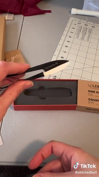 Satisfying Sewing Sounds with LDH Scissors