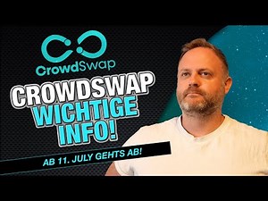 CrowdSwap Wichtige Information!