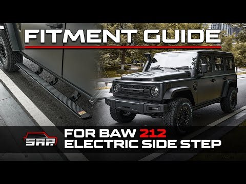 How to Install BAW 212 Electric Side Steps - Easy Step-by-Step Guide