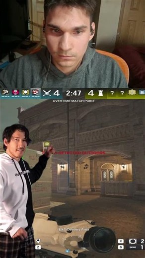 Watch Him Make the Same Mistake Twice #r6siege #fail #shorts