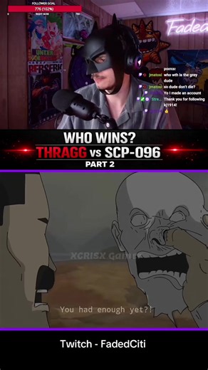 Making the goat angry!! YT- xcrisx gamer #invincible #thragg #fananimation #scp096 #scp