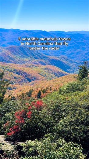 ✨ Bucket List Small Towns in NC ✨ 🏔️ Follow @smoky.mountain.soul for more travel ideas in the Blue Ridge Mountains 🏘️ Each town offers charming local businesses & easy access to world-class outdoor recreation & scenery • Burnsville @exploreburnsville • Robbinsville @grahamcountync • Marshall @madison_county_nc @downtown_marshall_association • Sylva @discoverjacksonnc • Saluda @saludanc @discoversaludanc 🚙 Think outside the box this year & start exploring smaller parts of Western North Carolin