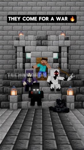 Sigma Herobrine's Team 🗿| Minecraft Animation #sigma #herobrine #team #minecraft #animation #shorts