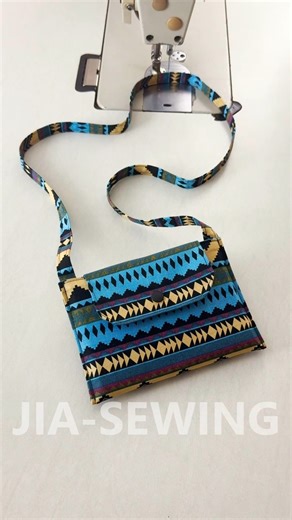 @jia.sewing | Cross Bag w/ Multiple Slots✨ | DIY | Quick Sewing Tips No.189 #diy #sewing #crafts #sewingtips #sewingtipsandtricksforbisgners... | Instagram